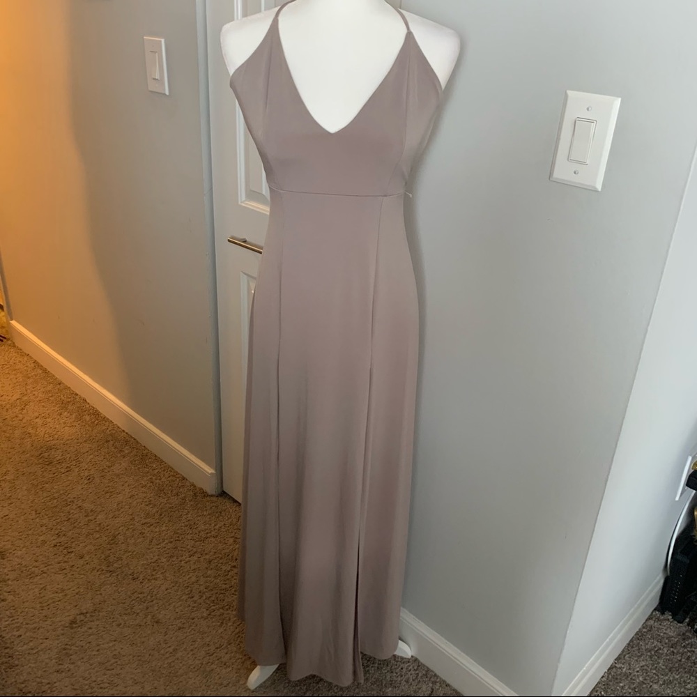 NWT Forever 21 Taupe Maxi Dress